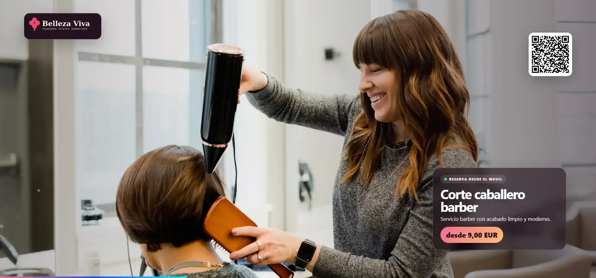 Servicio de color y mechas en VIVEOTV peluquerías